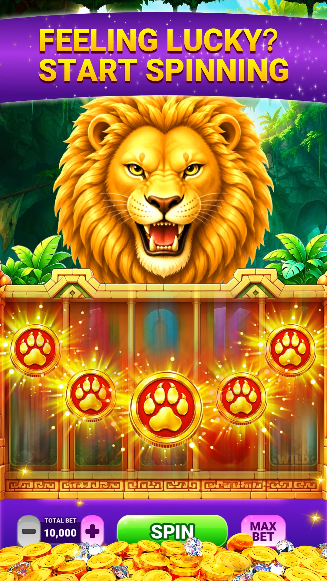 Lucky Lion Slots screenshot
